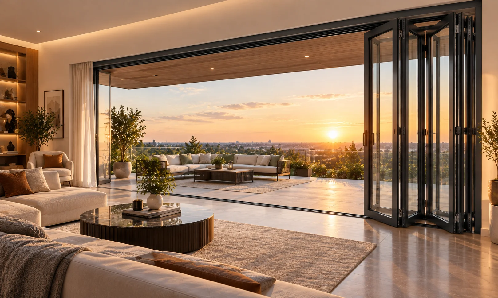 Aluminium Folding (Bi-Fold) Doors